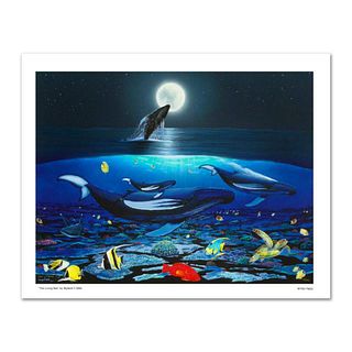 "The Living Sea" Limited Edition Giclee on Canvas by Renowned Artist Wyland, Numbered and Hand Signed with Certificate of Authenticity.