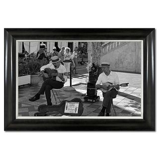Misha Aronov, "Taormina" Framed Limited Edition Photograph on Canvas, Numbered and Hand Signed with Letter of Authenticity.