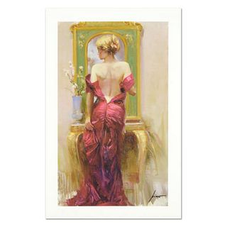 Pino (1939-2010) "Elegant Seduction" Limited Edition Giclee. Numbered and Hand Signed; Certificate of Authenticity.