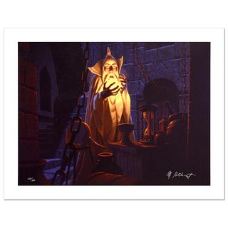 "Saruman And The Palantir" Limited Edition Giclee on Canvas by The Brothers Hildebrandt. Numbered and Hand Signed by Greg Hildebrandt. Includes Certif