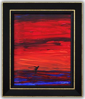 Wyland- Original Painting on Canvas "Storm"