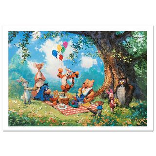 "Splendiferous Picnic" Limited Edition Lithograph by James Coleman, Numbered and Hand Signed with Certificate of Authenticity.