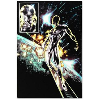 Marvel Comics "Silver Surfer: In Thy Name #4" Numbered Limited Edition Giclee on Canvas by Tan Eng Huat with COA.
