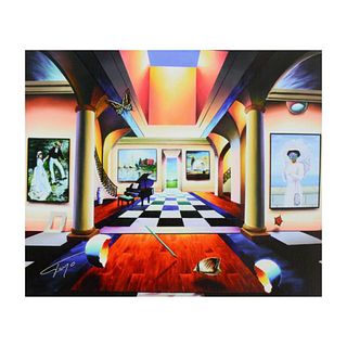 Ferjo, "Room of Splendor" Limited Edition on Canvas, Numbered and Signed with Letter of Authenticity.