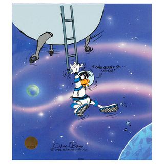 "Looney Landing" by Chuck Jones (1912-2002). Limited Edition Animation Cel with Hand Painted Color. Numbered and Hand Signed with Certificate of Authe