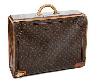 A Louis Vuitton Monogram Canvas Softsided Suitcase, 25.5" x 20" x 9"