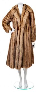 * A Sorbara Fox Fur Coat, No Size.