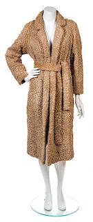 * A Ben Kahn Persian Lamb Coat, No Size.