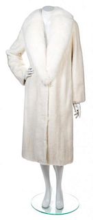 * A Somper Furs Cream Mink Coat, No Size.