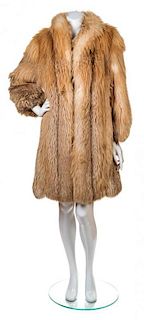 * An Pair of Wolf Fur Coats, No Sizes.