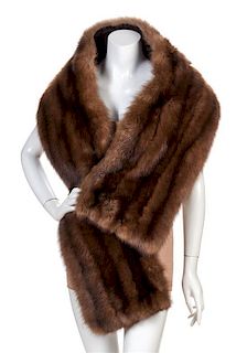 * A Group of Five Fur Stoles, No Sizes.