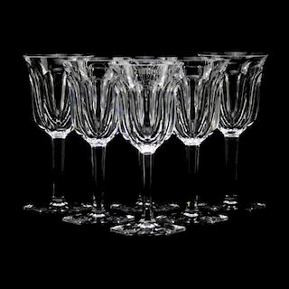 Twenty-Four (24) Baccarat "Malmaison" Red Wine Glasses