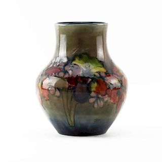Moorcroft Flambe "Orchid" Pottery Vase