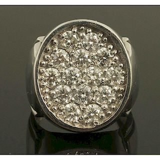 Pave Diamond Ring