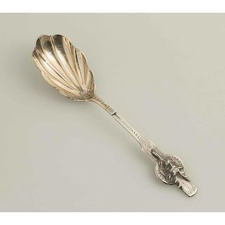 George Sharp (1850-1874) Sterling Berry Spoon