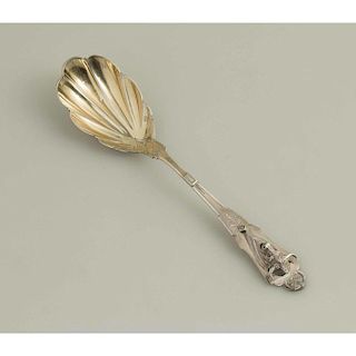 George Sharp (1852-1866) Silver  Berry Spoon