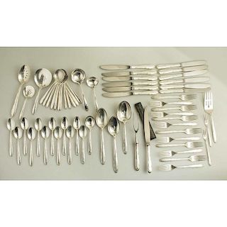 62 Piece Towle Sterling Silver Flatware