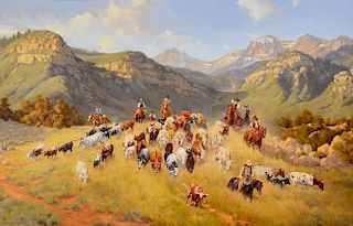 Canyon Splendor by Robert Hunt (b. 1952)
