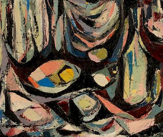 Beatrice Mandelman (1912-1998) Abstract Still Life
