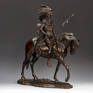 Charles H. Humphriss (1867-1964) Indian Chief