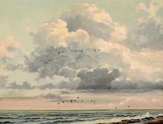 Eric Sloane (1905-1985) Sea and Sky