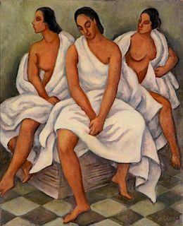 Anna K. Skeele (1896-1963) Three Poses