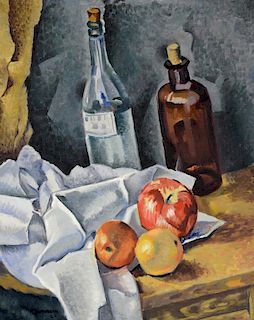 Raymond Jonson (1891-1982) Apples 1926
