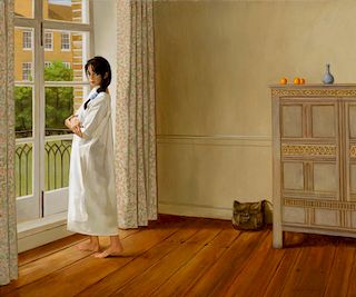 William Whitaker (b. 1943) Wendy at the Window