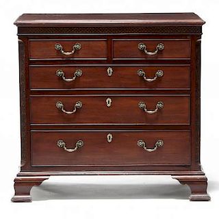 George III Chippendale Chest of Drawers