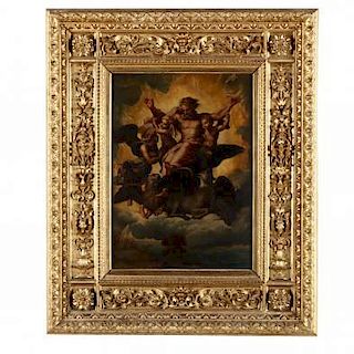 A 19th century Copy of <i>Ezekiel's Vision</i> by Raphael