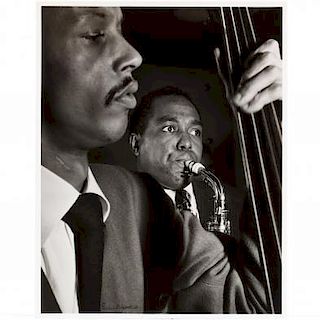 William Gottlieb (1917-2006), Charlie Parker with Tommy Potter