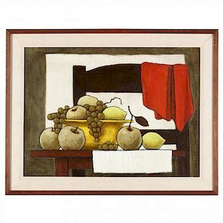Jorge Soteras (Spanish, 1917-1990), Still Life with Chair