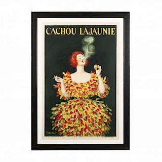 Leonetto Cappiello (French, 1875-1942), <i>Cachou Lajaunie</i>
