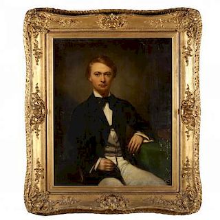 George Healy (1813-1894), Portrait of a Young Man