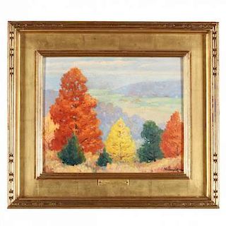 Frank Nuderscher (MI 1880-1959), Autumn Landscape