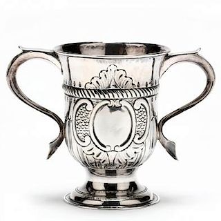 A George III Silver Two-Handled Cup