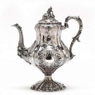 A 19th Century American Sterling Silver Coffee Service