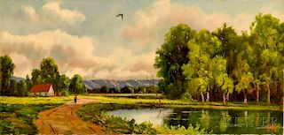 Alexander Nelke (American, 1894-1974)    Landscape View