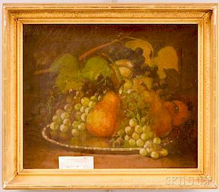 George William Whitaker (American, 1841-1916)    Fruit Still Life