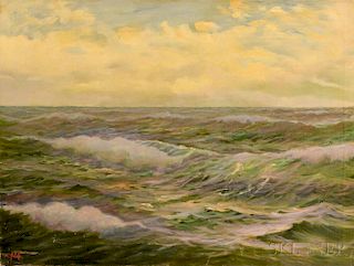 Alexander Nelke (American, 1894-1974)    Seascape