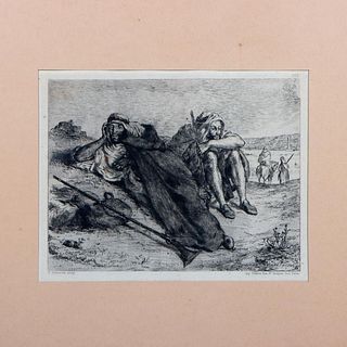 Eugene Delacroix (1798-1863).