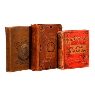 Two Americana Volumes, and a Stamp Album