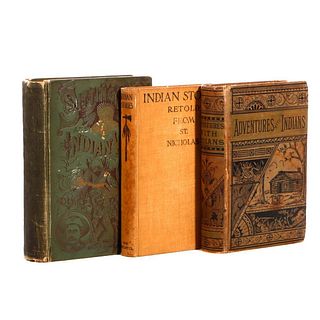 Sitting Bull and the Indian War, and two other volumes.