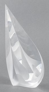 Christopher Ries "Falling Petals" Glass Sculpture
