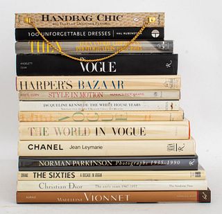 Group of Books of Couture and Fashion Interest, 14