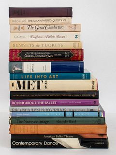 Group of Books of Ballet and Opera Interest, 17
