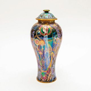 Wedgwood Fairyland Lustre Lidded Vase, Candlemas