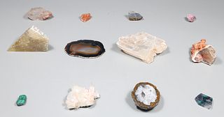 Large Group of Mineral Specimens