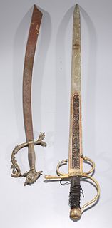 Group of Four Swords