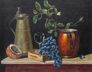 Oil/Canvas Nita Prosser (20th Century)